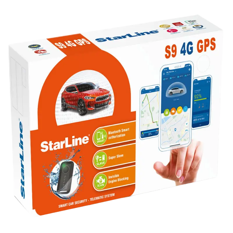 StarLine S9 4G GPS - Sistema de seguridad para coches